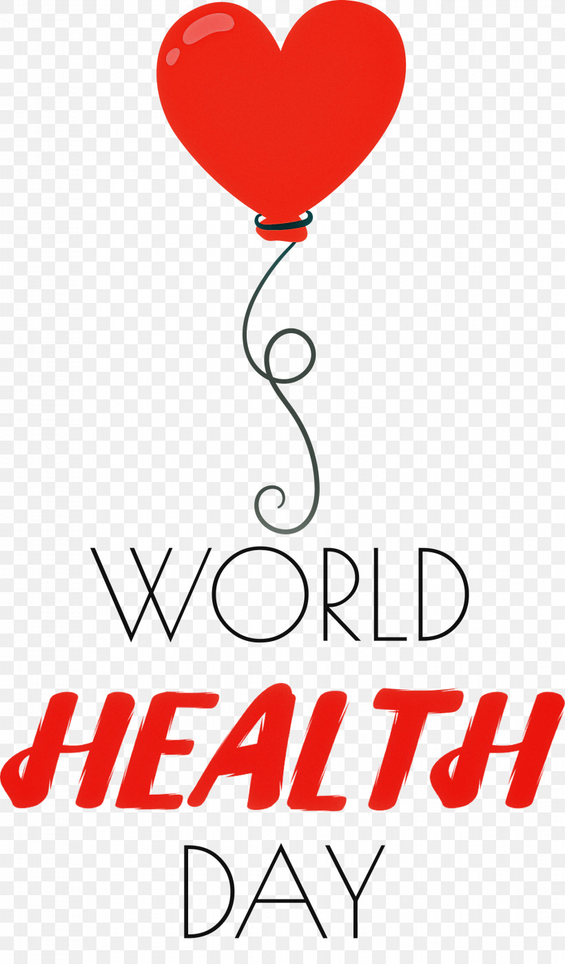 World Health Day, PNG, 1757x3000px, World Health Day, Balloon, Biology, Flower, Line Download Free