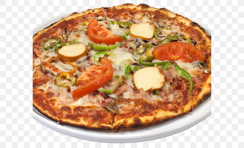 California-style Pizza Sicilian Pizza Cuisine Of The United States Turkish Cuisine, PNG, 600x500px, Californiastyle Pizza, American Food, California Style Pizza, Cheese, Cuisine Download Free
