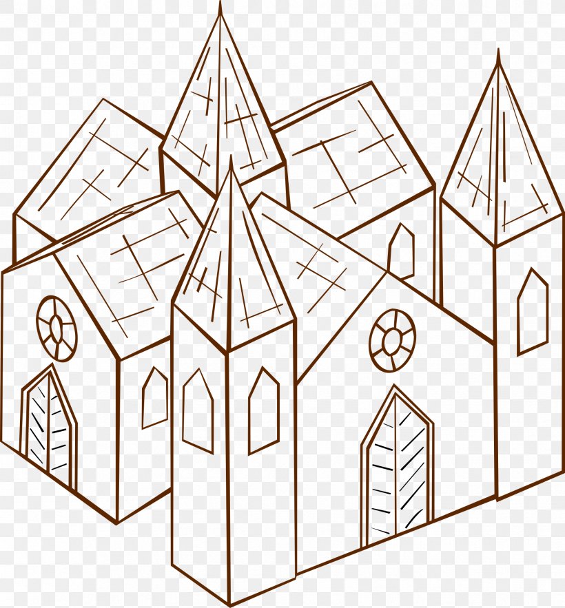 Notre-Dame De Paris Vector Graphics Cathedral Clip Art Image, PNG, 1783x1920px, Notredame De Paris, Area, Black And White, Cathedral, Church Download Free