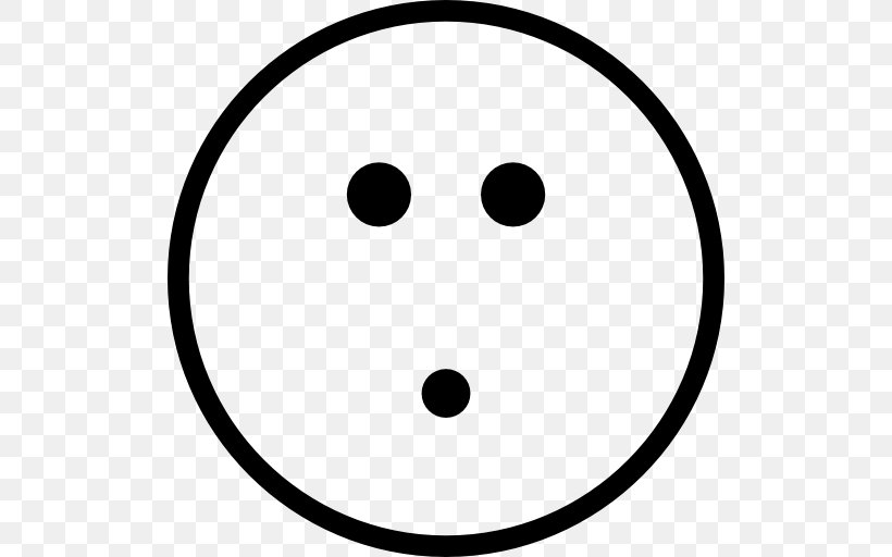 Smiley Emoticon Happiness, PNG, 512x512px, Smiley, Area, Black And White, Emoji, Emoticon Download Free