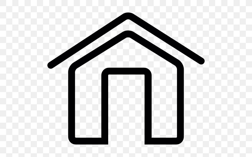 House Download, PNG, 512x512px, House, Area, Black And White, Building, Logo Download Free