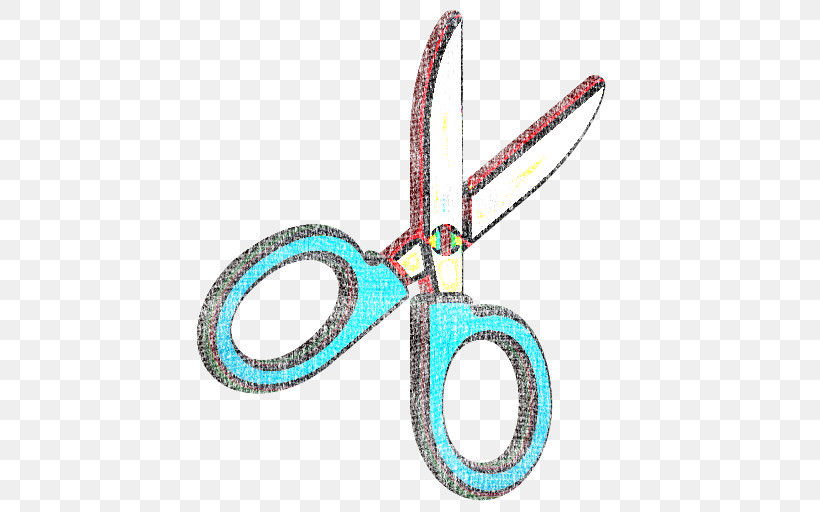 Turquoise Scissors Turquoise, PNG, 512x512px, Turquoise, Scissors Download Free