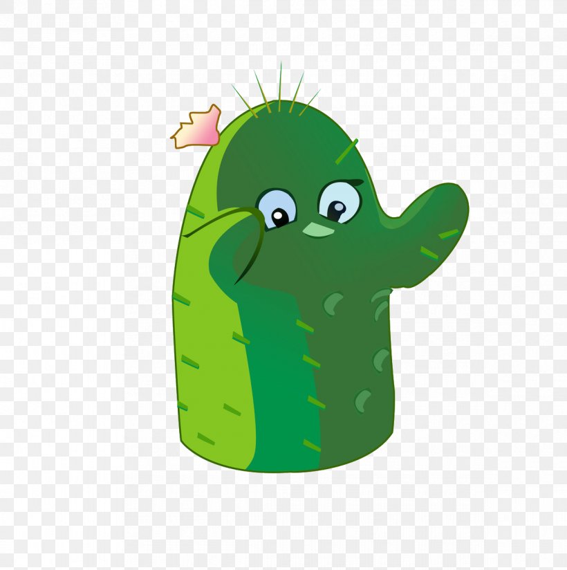 Cartoon Cactaceae Illustration, PNG, 1190x1197px, Cartoon, Amphibian, Animation, Cactaceae, Comics Download Free