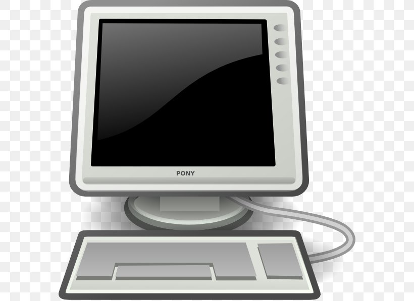 Laptop Computer Monitors Clip Art, PNG, 588x597px, Laptop, Commodore 64, Computer, Computer Hardware, Computer Monitor Download Free