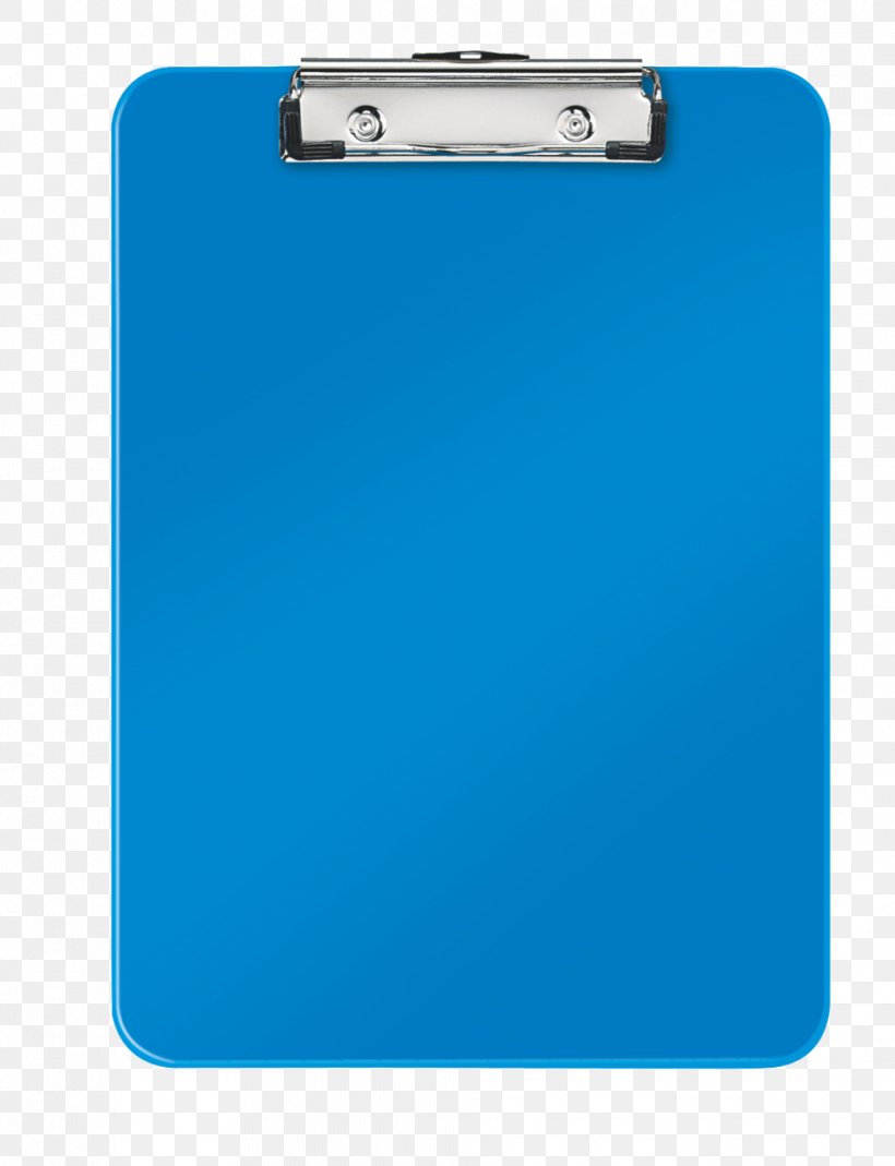 Standard Paper Size Clipboard Esselte Leitz GmbH & Co KG Office Supplies, PNG, 981x1280px, Paper, Aqua, Blue, Clipboard, Cobalt Blue Download Free