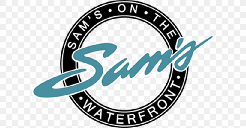 Sam's On The Waterfront Sam's Cafe Restaurant Lunch, PNG, 1200x627px, Cafe, Bar, Brand, Dessert, Emblem Download Free