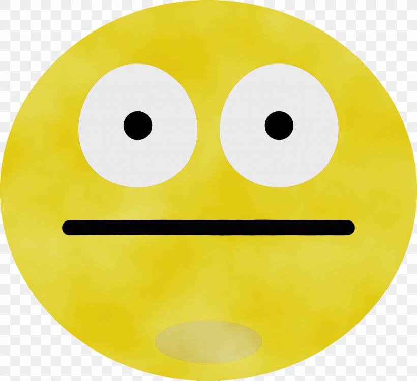 Smiley Yellow Meter, PNG, 3000x2744px, Emoji, Meter, Paint, Smiley, Watercolor Download Free