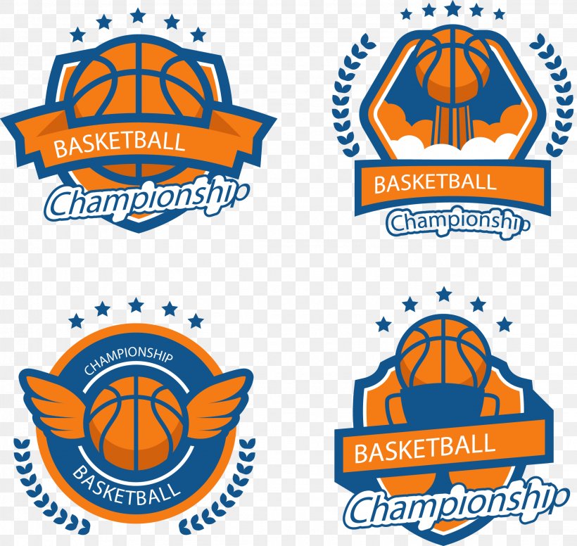 Vector Hand-painted Basketball Label, PNG, 2301x2179px, Basketball, Area, Badge, Ball, Brand Download Free