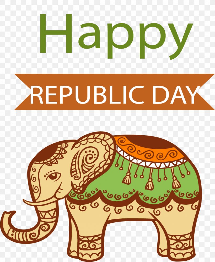 Indian Independence Day Illustration, PNG, 989x1203px, India, Area, Day, Elephant, Elephants And Mammoths Download Free