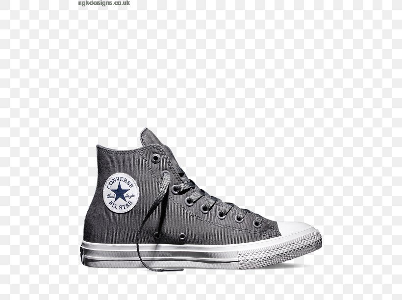 Chuck Taylor All-Stars Converse CT II Hi Black/ White Sports Shoes High-top, PNG, 500x612px, Chuck Taylor Allstars, Black, Brand, Chuck Taylor, Chuck Taylor All Star Ii Download Free