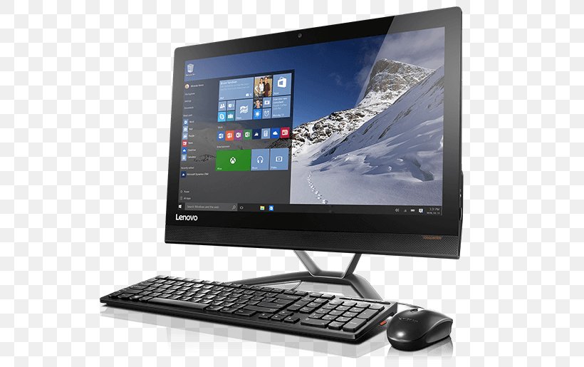 IdeaCentre Desktop Computers Lenovo Intel Core All-in-One, PNG, 725x515px, Ideacentre, Allinone, Central Processing Unit, Computer, Computer Hardware Download Free