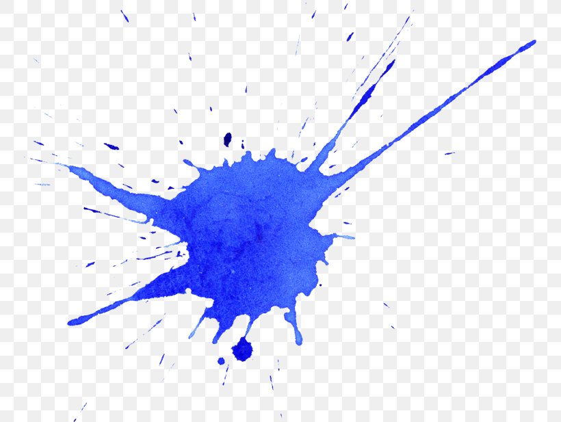Ink Watercolor Painting Splash Battle Park Paintball Drawing, PNG, 749x617px, Ink, Battle Park Paintball, Blue, Color, Drawing Download Free