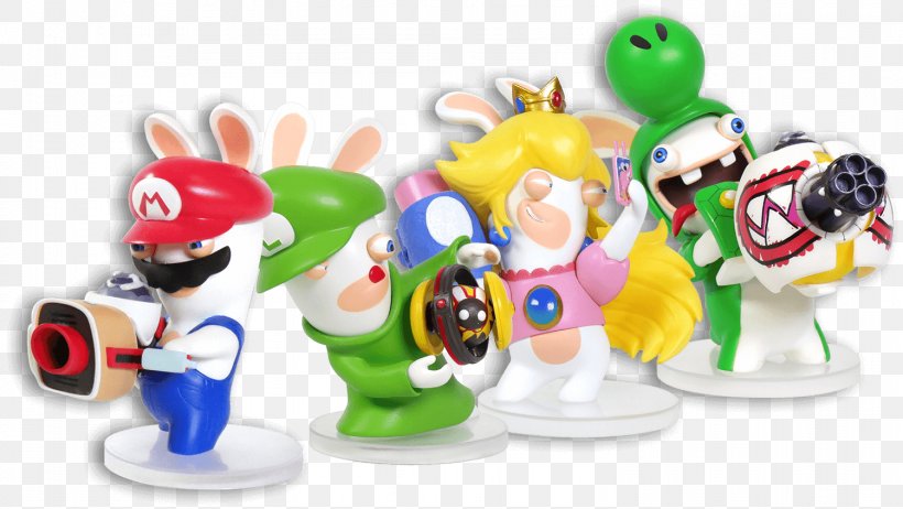Mario + Rabbids Kingdom Battle Mario & Yoshi Wii Mario Bros. Figurine, PNG, 1501x847px, Mariorabbids Kingdom Battle, Figurine, Food, Game, Luigi Download Free