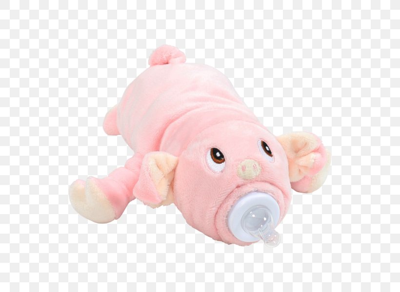 Pig Stuffed Animals & Cuddly Toys Plush Snout Pink M, PNG, 600x600px, Pig, Pig Like Mammal, Pink, Pink M, Plush Download Free