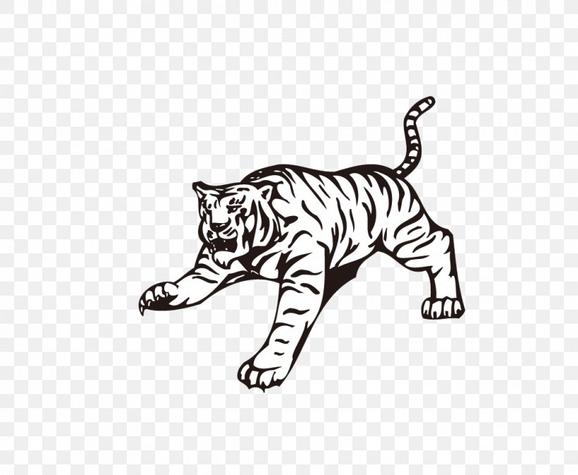 Tiger Clip Art, PNG, 1059x873px, Tiger, Art, Big Cat, Big Cats, Black Download Free