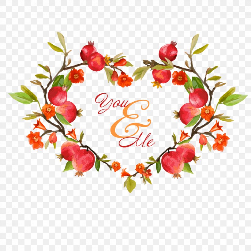 Wedding Invitation Pomegranate Juice Illustration, PNG, 1028x1028px, Wedding Invitation, Floral Design, Floristry, Flower, Flower Arranging Download Free
