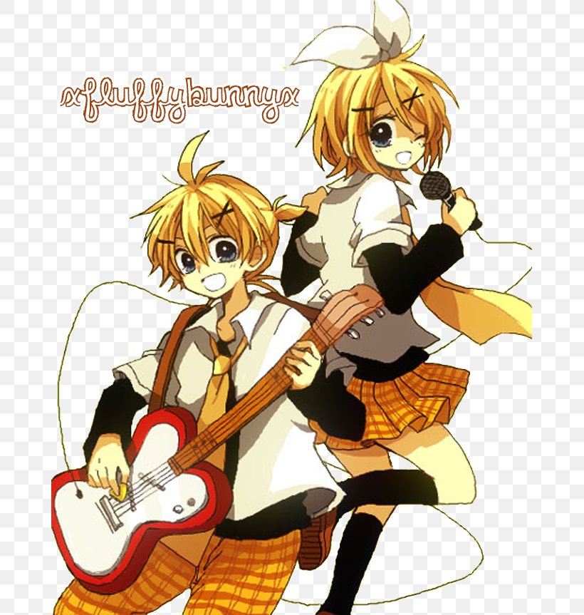 Kagamine Rin/Len Vocaloid Hatsune Miku Twin, PNG, 675x863px, Watercolor, Cartoon, Flower, Frame, Heart Download Free