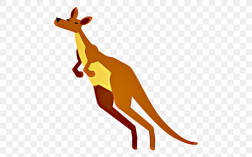 Kangaroo Cartoon, PNG, 512x512px, Kangaroo, Animal, Animal Figure, Fauna, Fawn Download Free