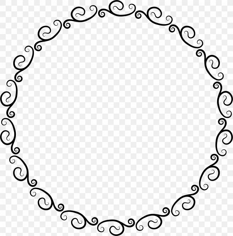 Picture Frames Clip Art, PNG, 2286x2318px, Picture Frames, Area, Bicycle Chains, Black, Black And White Download Free