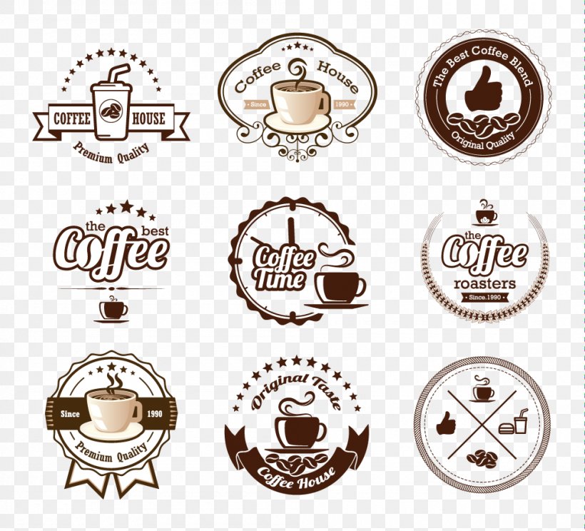 White Coffee Cafe Iced Coffee Coffee Cup, PNG, 1000x908px, Coffee, Badge, Brand, Cafe, Coffee Bean Download Free