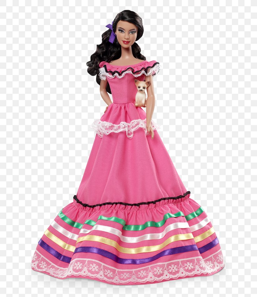 Barbie Doll Mexico Amazon.com Toy, PNG, 640x950px, Barbie, Amazoncom, Collectable, Collecting, Collector Download Free