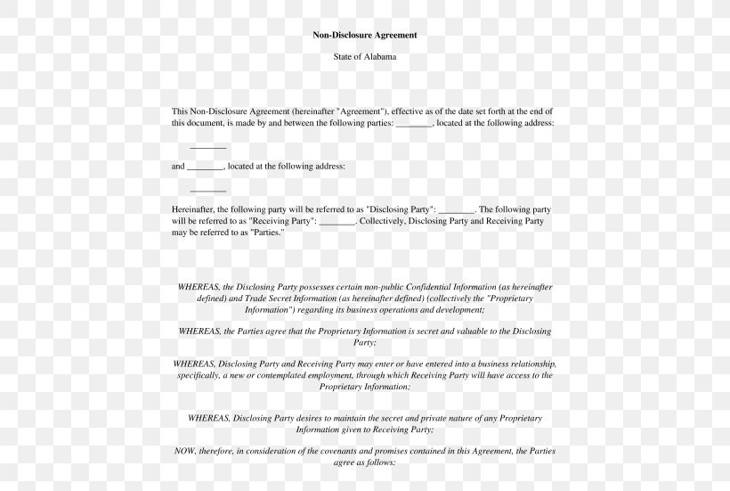 Non-disclosure Agreement Document Information Template, PNG, 532x551px, Nondisclosure Agreement, Area, Classified Information, Confidentiality, Contract Download Free
