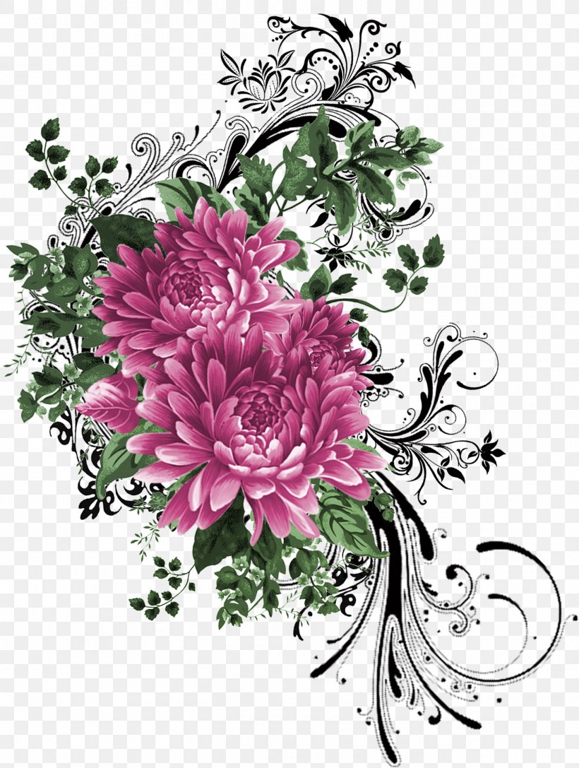 Painting Flower Floral Design Pattern, PNG, 1365x1811px, Painting, Art, Chrysanths, Cut Flowers, Dahlia Download Free