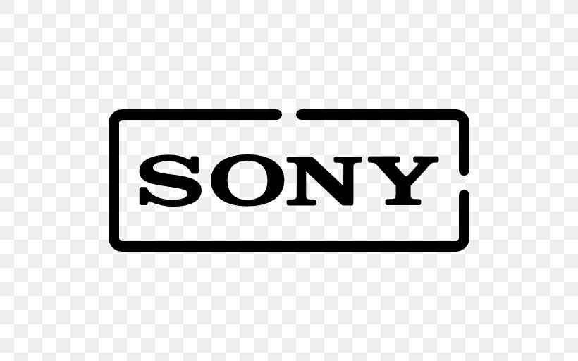 Sony, PNG, 512x512px, Sony, Area, Brand, Logo, Rectangle Download Free