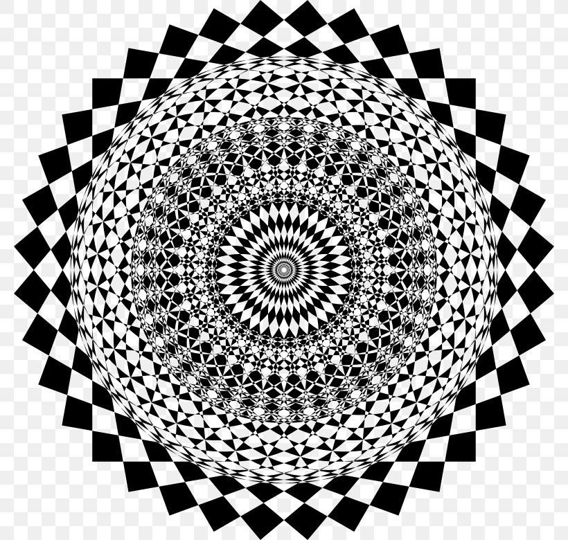 Concentric Objects Circle, PNG, 780x780px, Concentric Objects, Black And White, Doily, Halftone, Monochrome Download Free