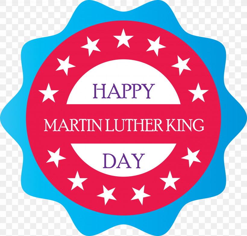 MLK Day Martin Luther King Jr. Day, PNG, 3000x2868px, Mlk Day, Label, Martin Luther King Jr Day, Turquoise Download Free