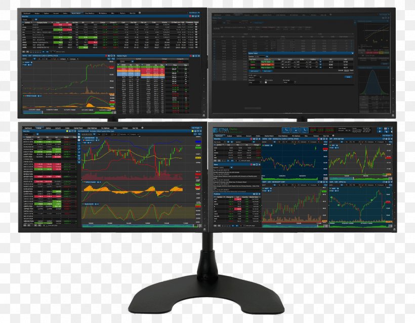 Options Spread Trader Computer Monitors Broker, PNG, 1316x1024px, Option, Broker, Computer, Computer Monitor, Computer Monitors Download Free