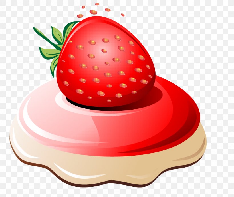 Strawberry Marmalade Cupcake Fruit Preserves Erdbeerkonfitxfcre, PNG, 1001x842px, Strawberry, Aedmaasikas, Amorodo, Cake, Cupcake Download Free