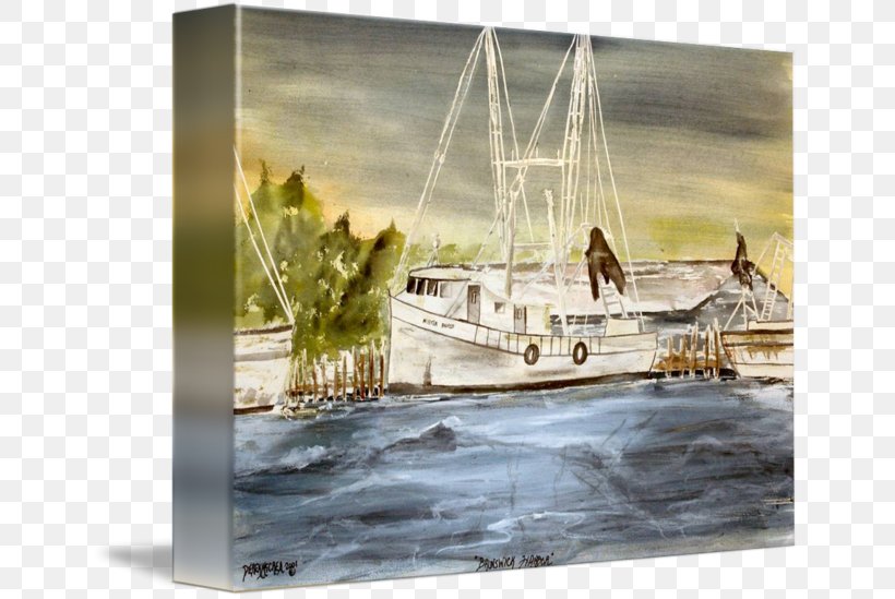 Watercolor Painting Imagekind Art Canvas, PNG, 650x549px, Painting, Acrylic Paint, Art, Artist, Boat Download Free