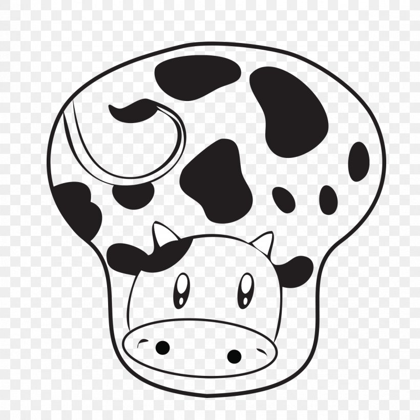 Computer Mouse Cattle Laptop Computer Keyboard Mousepad, PNG, 1181x1181px, Computer Mouse, Black And White, Bone, Cartoon, Cattle Download Free