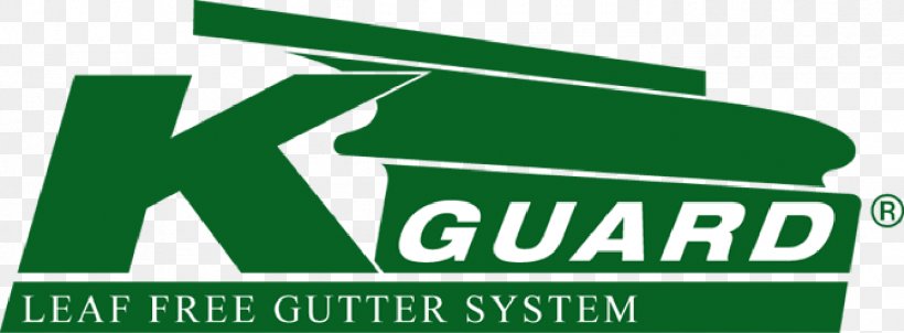 Logo Gutters K-Guard Leaf Free Gutter System Brand Roof, PNG, 1396x515px, Logo, Area, Brand, Grass, Green Download Free