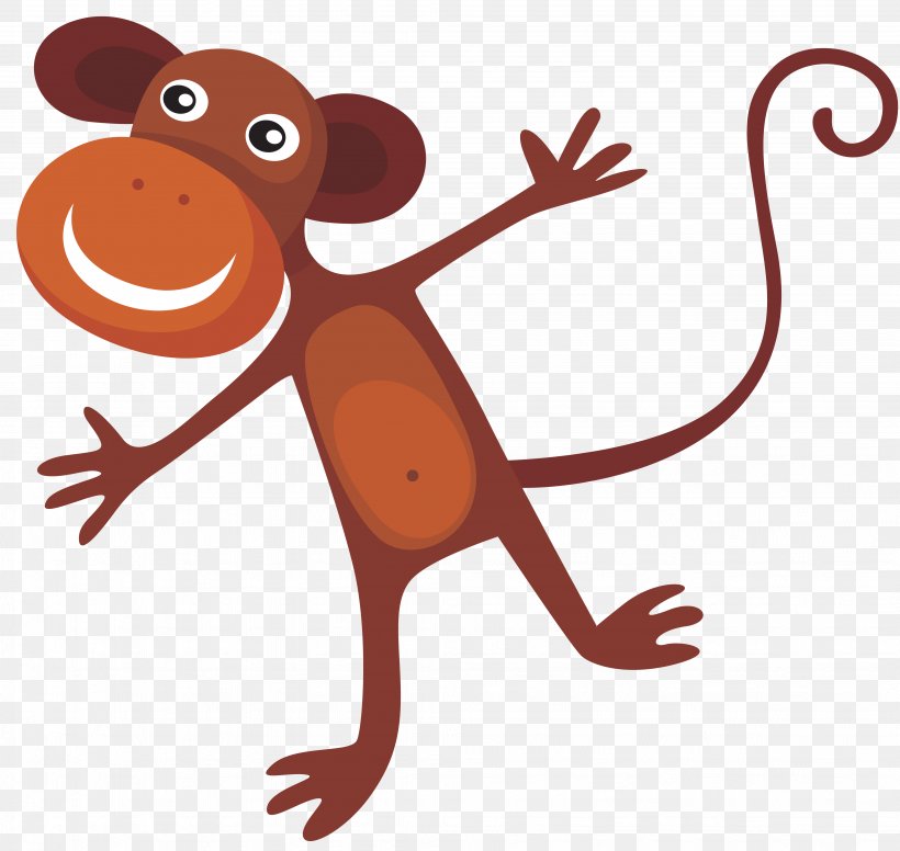 Monkey Computer Software Clip Art, PNG, 4107x3890px, Monkey, Android, Animation, Arroword, Art Download Free