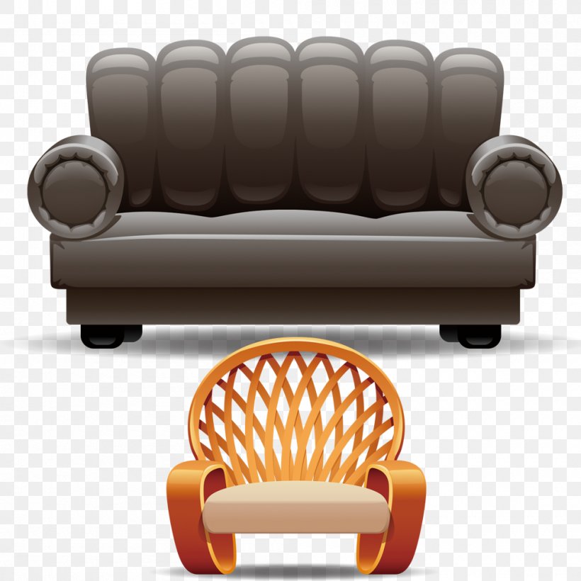 Table Couch Loveseat Chair Illustration, PNG, 1000x1000px, Table, Automotive Design, Chair, Comfort, Couch Download Free
