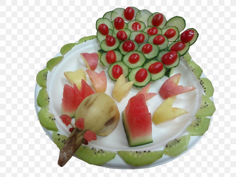 Watermelon Mukimono Auglis Platter Cucumber, PNG, 1383x1037px, Watermelon, Apple, Auglis, Banana, Citrullus Download Free