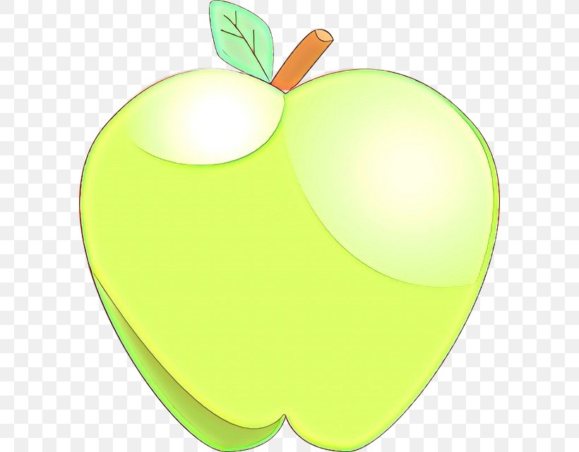 Apple Fruit Green Leaf Plant, PNG, 596x640px, Cartoon, Apple, Fruit, Granny Smith, Green Download Free