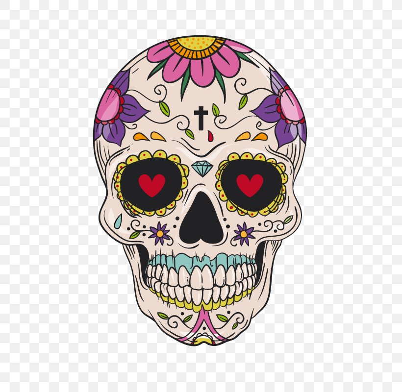 Calavera Mexican Cuisine Drawing Idea Skull And Crossbones, PNG, 800x800px, Calavera, Art, Bone, Crystal Skull, Day Of The Dead Download Free