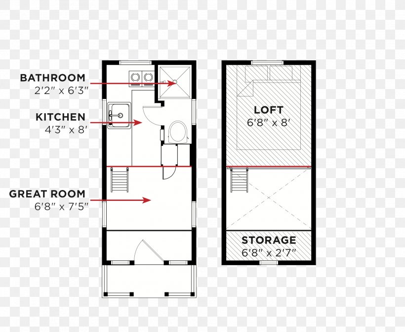 Floor Plan Tiny House Movement House Plan Tumbleweed Tiny House