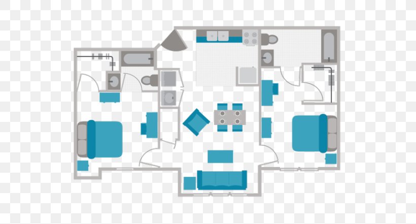 Apartment Bedroom Bathroom Floor Plan, PNG, 570x441px, Apartment, Area, Bathroom, Bed, Bedroom Download Free
