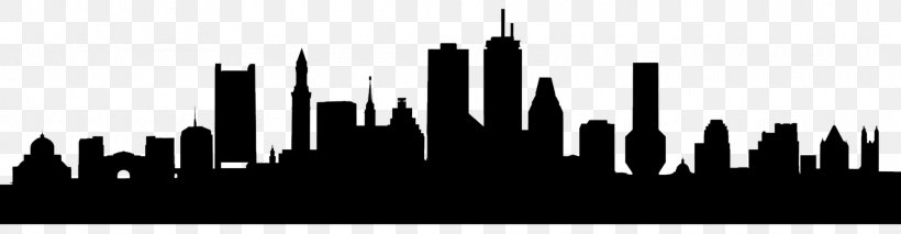 Boston Skyline Royalty-free, PNG, 1920x501px, Boston, Art, Black And White, City, Metropolis Download Free