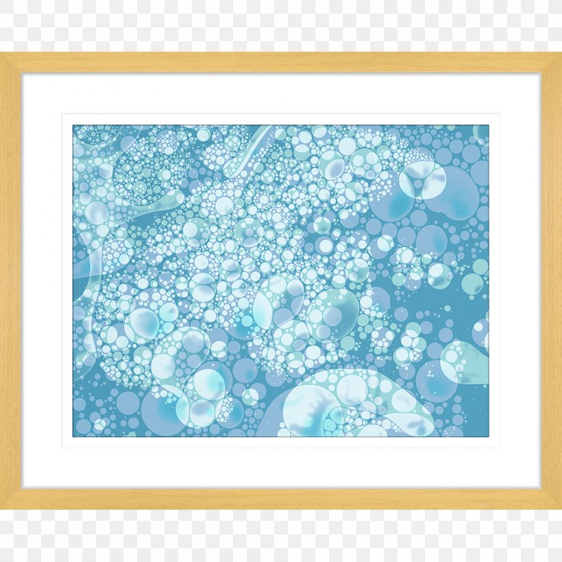 Picture Frames Turquoise Organism Sky Plc Pattern, PNG, 1000x1000px, Picture Frames, Aqua, Azure, Blue, Organism Download Free