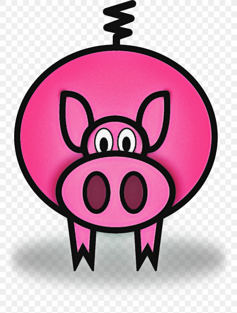 Pig Cartoon, PNG, 969x1280px, Pig Roast, Cartoon, Pig, Pink, Pork Download Free