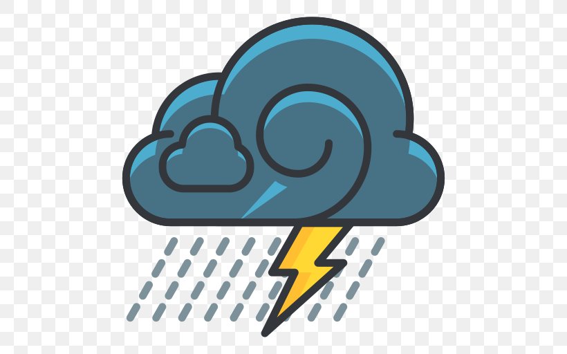 Weather Storm Lightning Clip Art, PNG, 512x512px, Weather, Architect, Headgear, Lightning, Pictogram Download Free