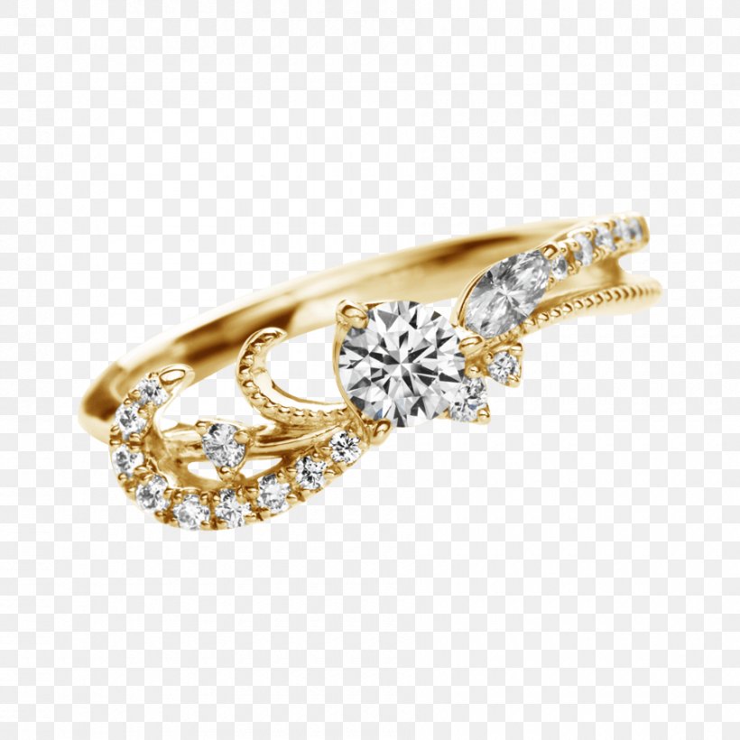 Wedding Ring Diamond Engagement Ring Niwaka Co., Ltd., PNG, 900x900px, Ring, Bangle, Bling Bling, Body Jewelry, Bracelet Download Free