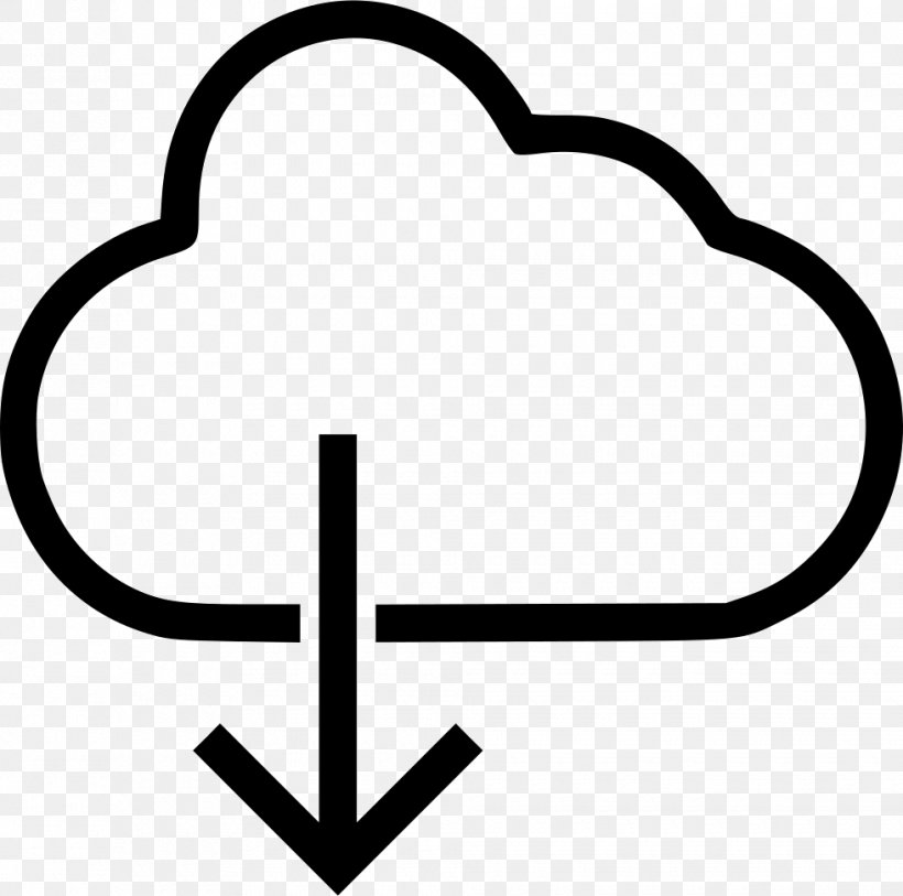 Download Cloud Storage Data Storage, PNG, 980x972px, Cloud Storage, Android, Area, Black And White, Computer Servers Download Free