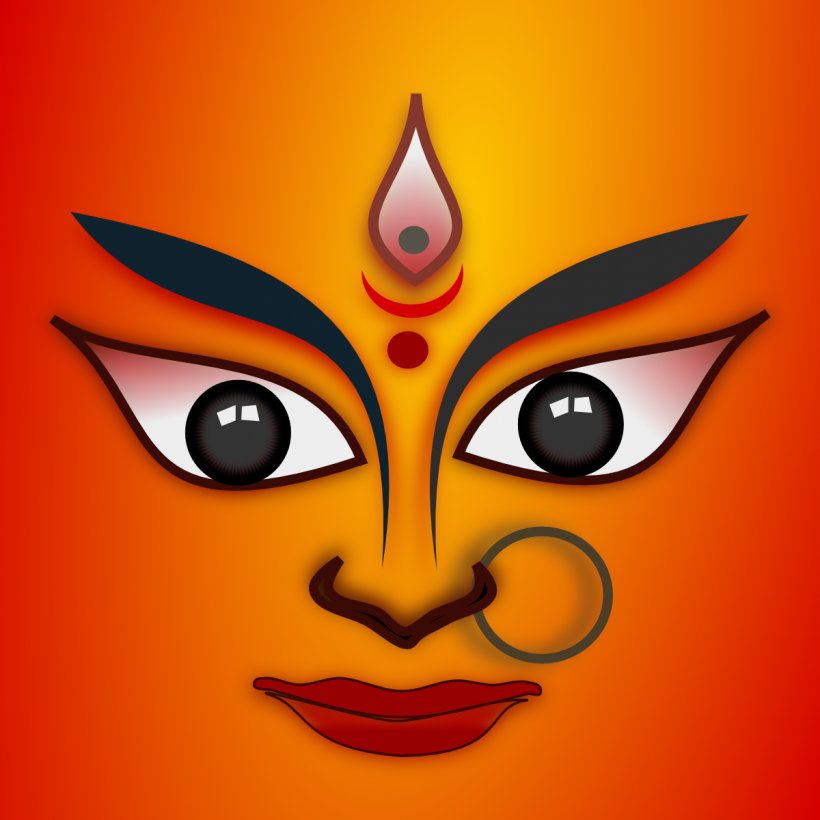 Kali Durga Puja Rangoli Hinduism, PNG, 1200x1200px, Kali, Amavasya, Art, Cartoon, Devi Download Free