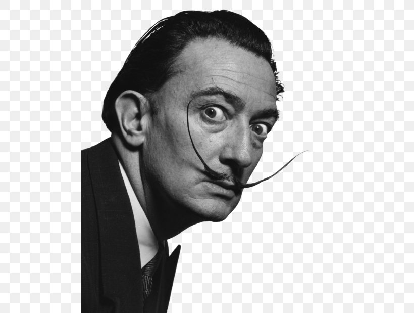 Salvador Dali Salvador Dalí Museum The Persistence Of Memory Surrealism Figueres, PNG, 500x619px, Salvador Dali, Art, Artist, Black And White, Chin Download Free